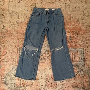 Cotton On Low Rise Baggy Jean Size 6 Light Blue